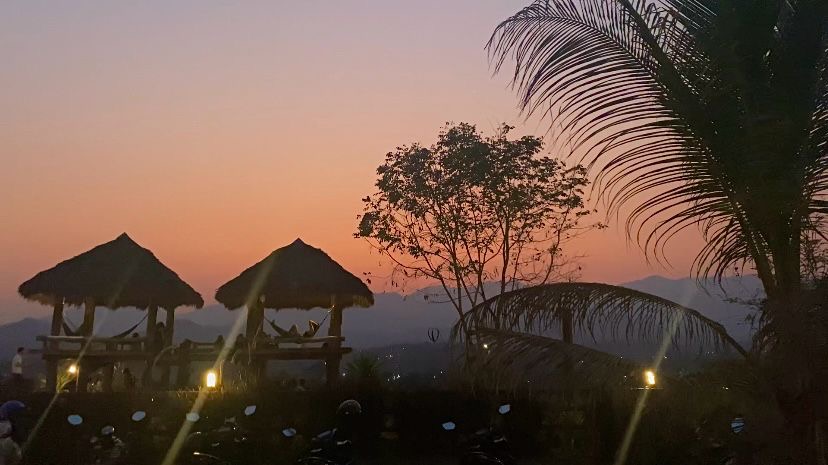 Picture of the sunset